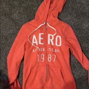 Aeropostale Orange hoodie